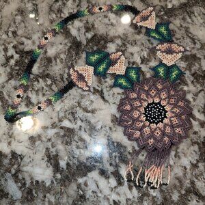 Huichol Mexican Handmade Necklace